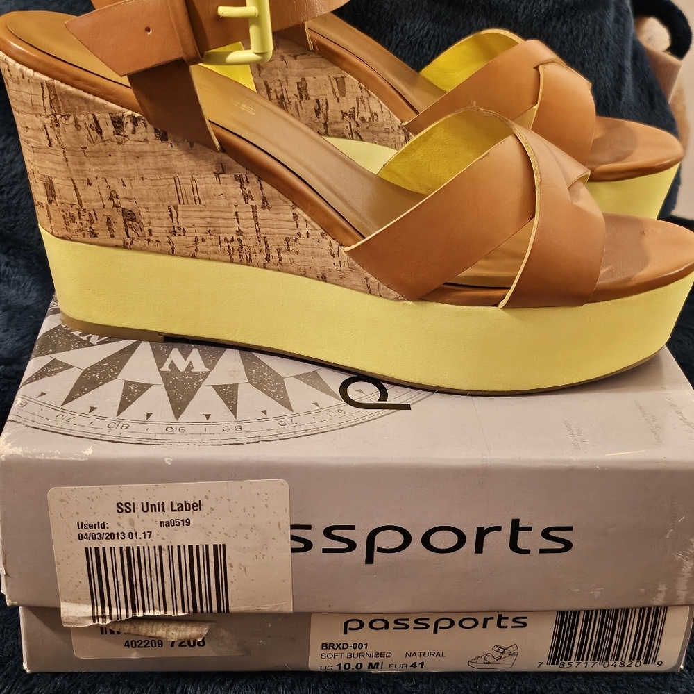 High Wedge Sandal